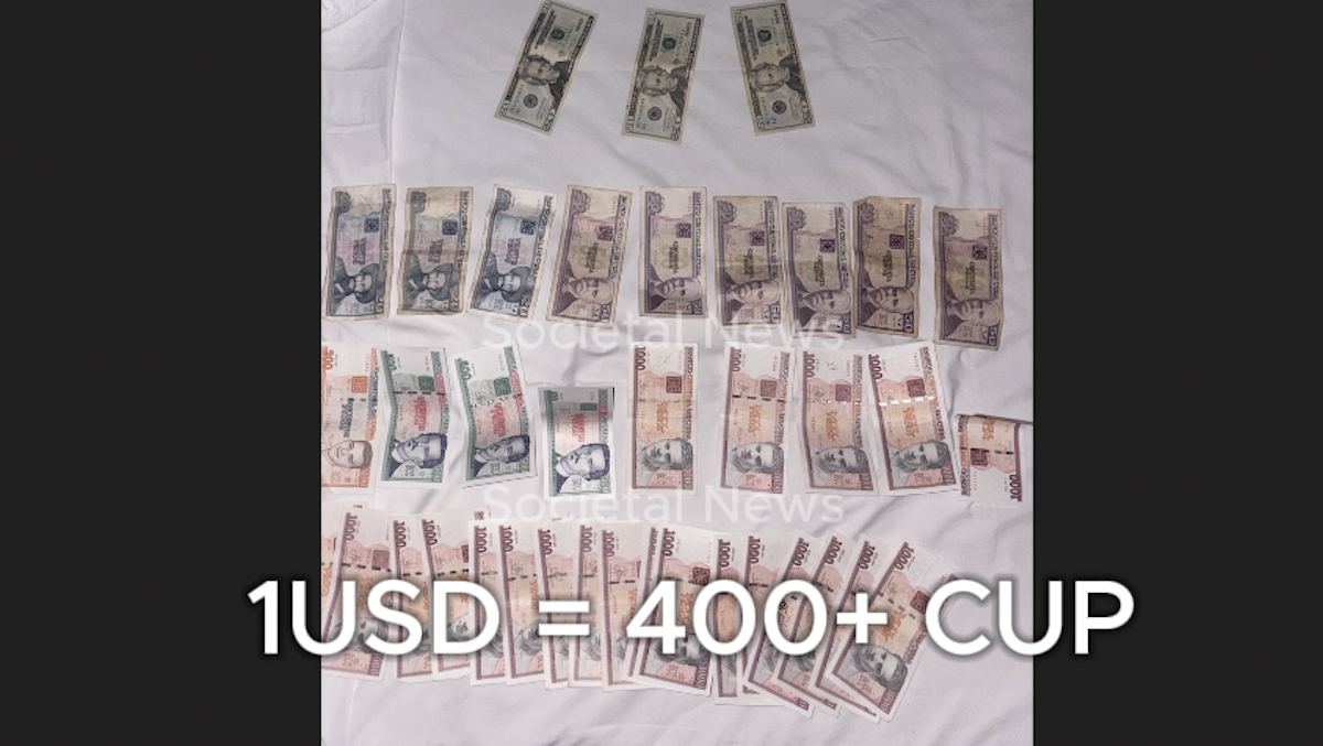 28,800 Cuban pesos equal to 60 USD illustrating the Cuban currency and oil crisis in 2026