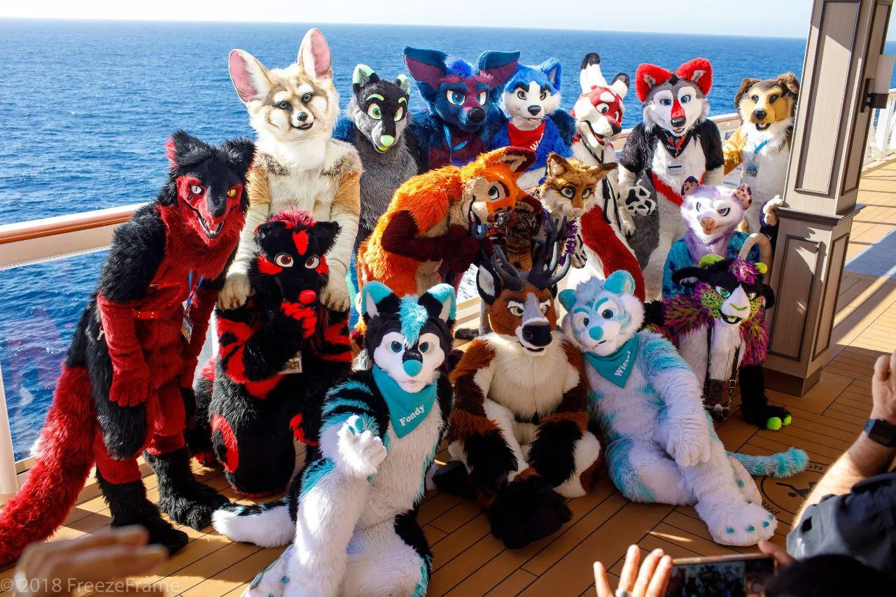 Image from the annual furry cruise organized by furrycruise.com