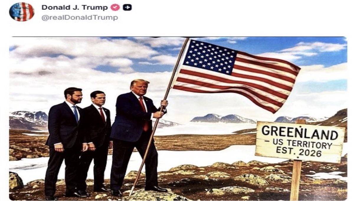 Trump's push to plant the U.S. flag on Greenland as part of his 2026 acquisition campaign