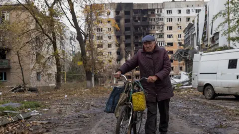 Damaged Ukrainian power station following coordinated Russian energy infrastructure strikes